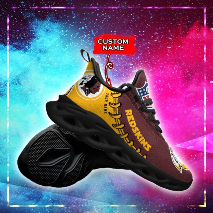 NFL Washington Redskins Max Soul Sneaker Custom Name Ver 1