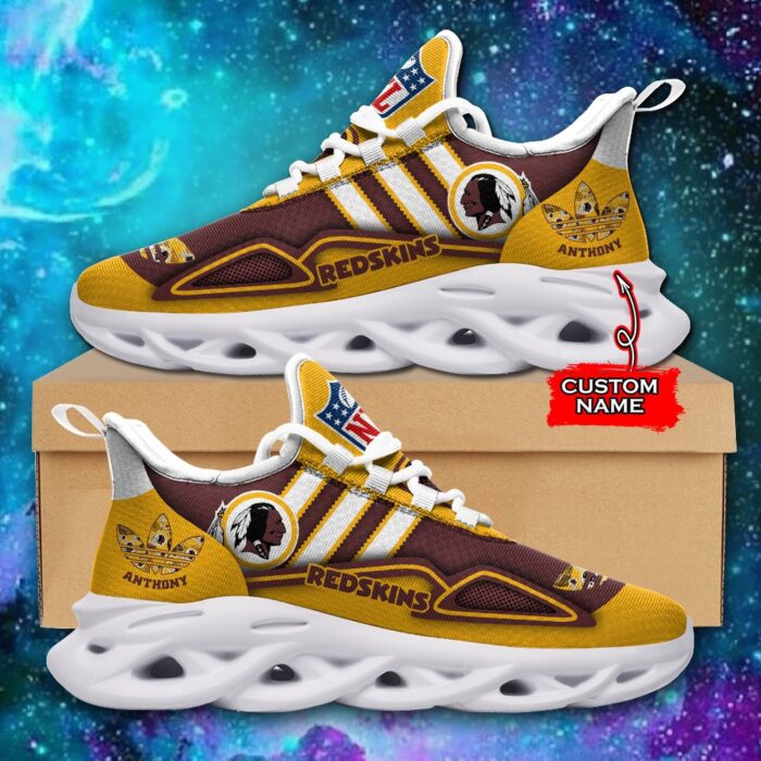 NFL Washington Redskins Max Soul Sneaker Custom Name Ver 4