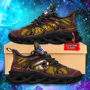 NFL Washington Redskins Max Soul Sneaker Custom Name Ver 5