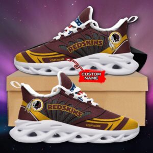 NFL Washington Redskins Max Soul Sneaker Custom Name Ver 8