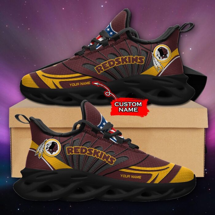 NFL Washington Redskins Max Soul Sneaker Custom Name Ver 8