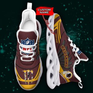 NFL Washington Redskins Max Soul Sneaker Custom Name Ver 8