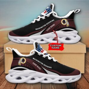 NFL Washington Redskins Max Soul Sneaker Monster Custom Name Style 2