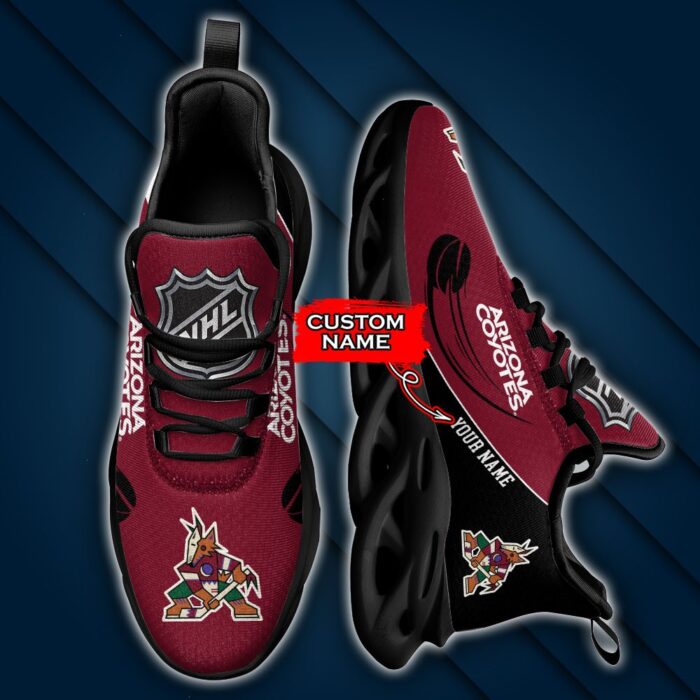 NHL Arizona Coyotes Max Soul Sneaker Custom Name Ver 2