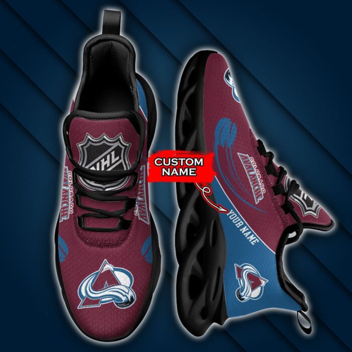 NHL Colorado Avalanche Max Soul Sneaker Custom Name Ver 2