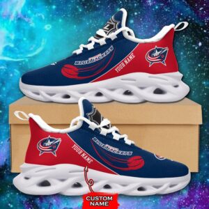 NHL Columbus Blue Jackets Max Soul Sneaker Custom Name Ver 2