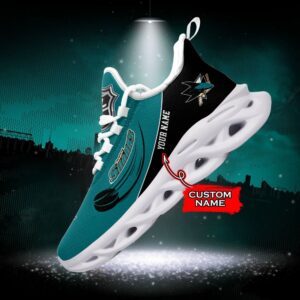 NHL San Jose Sharks Max Soul Sneaker Custom Name Ver 2