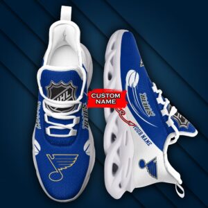 NHL St Louis Blues Max Soul Sneaker Custom Name Ver 2