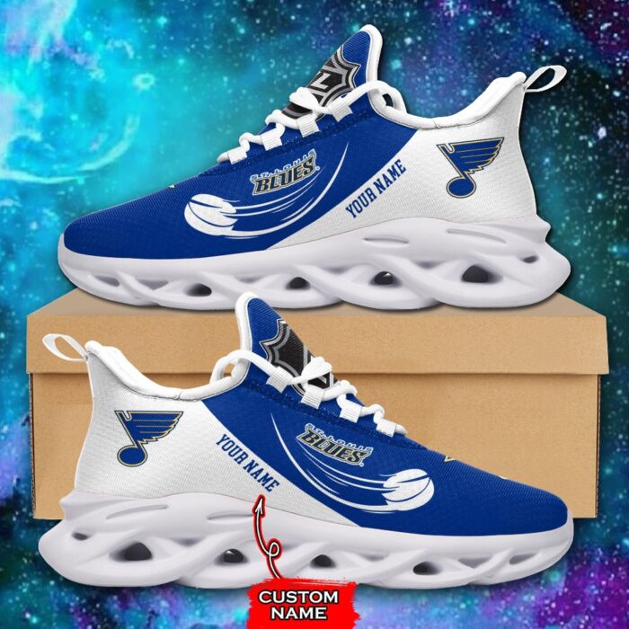 NHL St Louis Blues Max Soul Sneaker Custom Name Ver 2