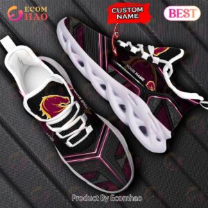 NRL Brisbane Broncos Custom Name 2023 New Max Soul Shoes V2