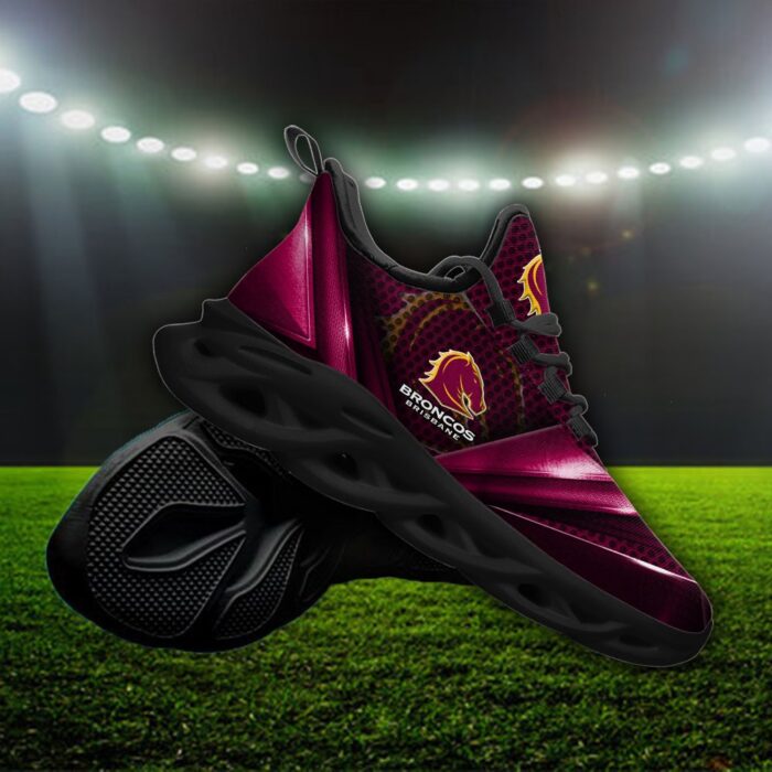 NRL Brisbane Broncos Custom Name Max Soul Sneaker