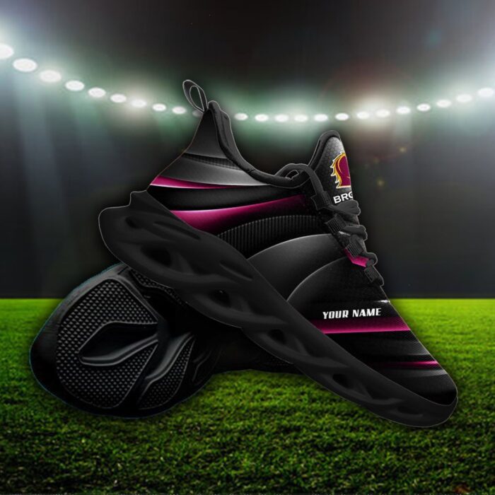 NRL Brisbane Broncos Custom Name Max Soul Sneaker 83