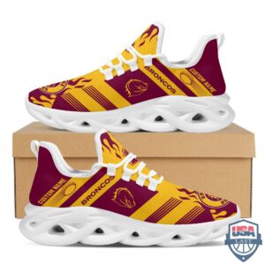 NRL Brisbane Broncos Max Soul Shoes