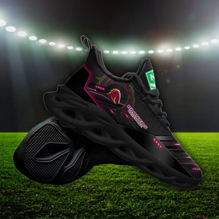 NRL Brisbane Broncos Max Soul Sneaker Custom Name 80