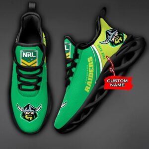 NRL Canberra Raiders Max Soul Sneaker Custom Name C45