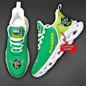 NRL Canberra Raiders Max Soul Sneaker Custom Name C45