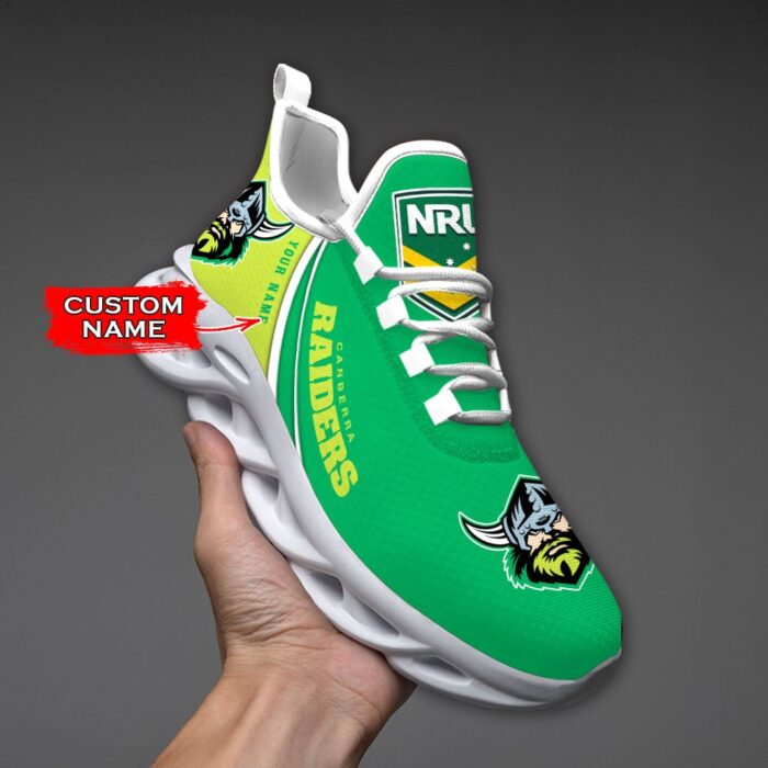 NRL Canberra Raiders Max Soul Sneaker Custom Name C45