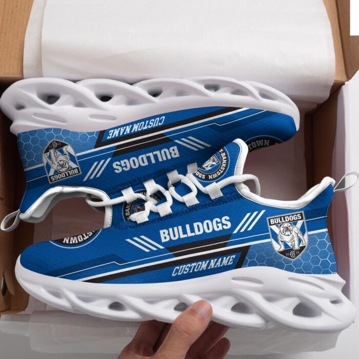 NRL Canterbury-Bankstown Bulldogs Custom Name Max Soul Shoes V2