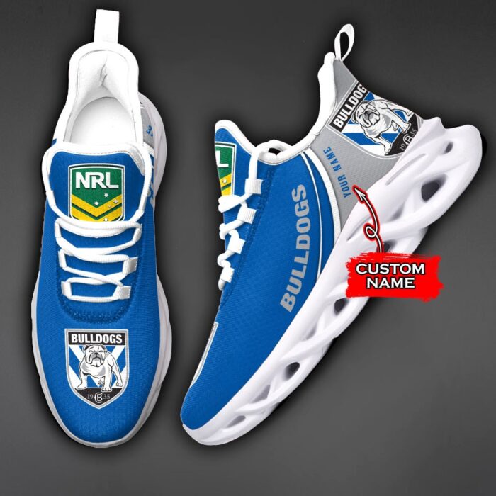 NRL Canterbury-Bankstown Bulldogs Max Soul Sneaker Custom Name C46