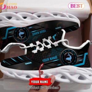 NRL Cronulla-Sutherland Sharks Custom Name New Hot 2023 Max Soul Shoes V1