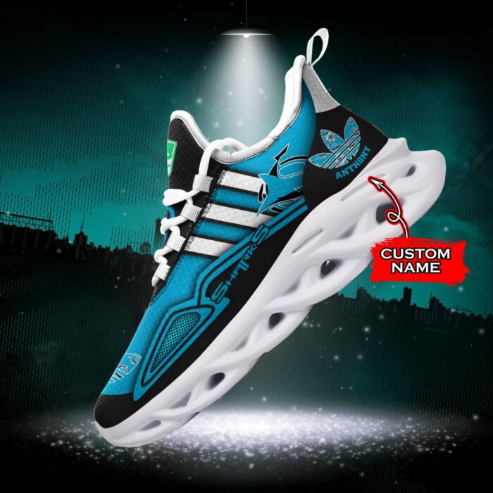 NRL Cronulla-Sutherland Sharks Max Soul Sneaker Adidas 34 M12HTN3247