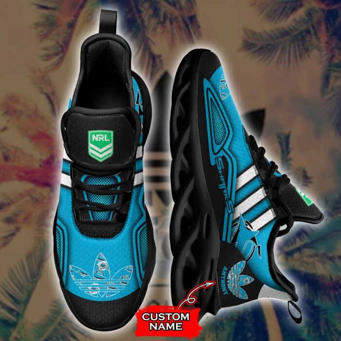 NRL Cronulla-Sutherland Sharks Max Soul Sneaker Adidas 34 M12HTN3247