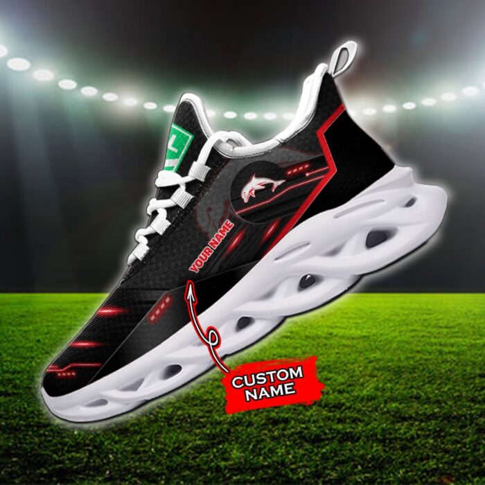 NRL Dolphins Max Soul Sneaker Custom Name 80