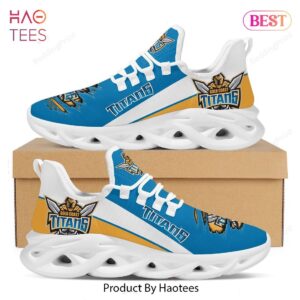 NRL Gold Coast Titans Blue hite Gold Max Soul Shoes