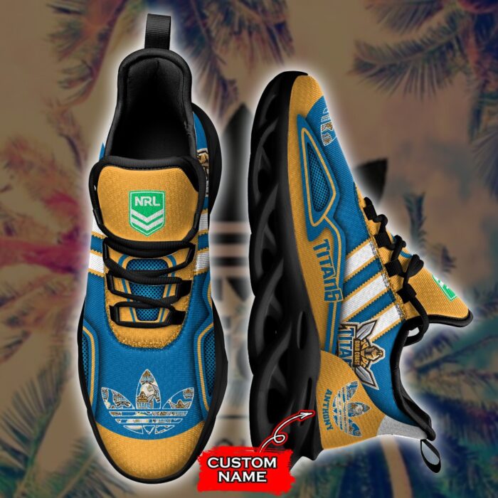 NRL Gold Coast Titans Max Soul Sneaker Adidas 34 M12HTN3248