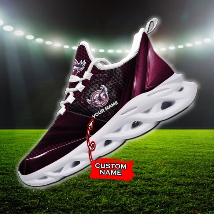 NRL Manly Warringah Sea Eagles Custom Name Max Soul Sneaker