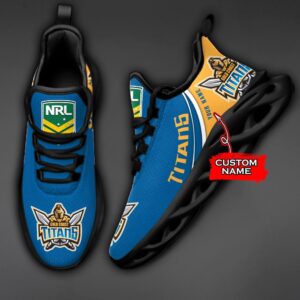 NRL Manly Warringah Sea Eagles Max Soul Sneaker Custom Name C49