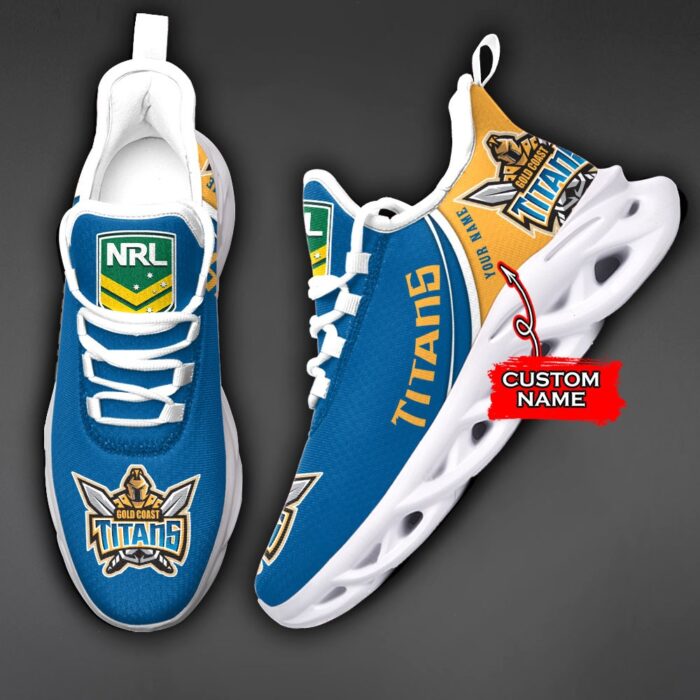 NRL Manly Warringah Sea Eagles Max Soul Sneaker Custom Name C49