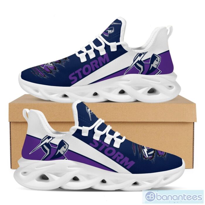 NRL Melbourne Storm Black Purple Max Soul Shoes V2