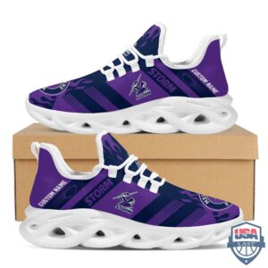 NRL Melbourne Storm Black Purple Max Soul Shoes V3