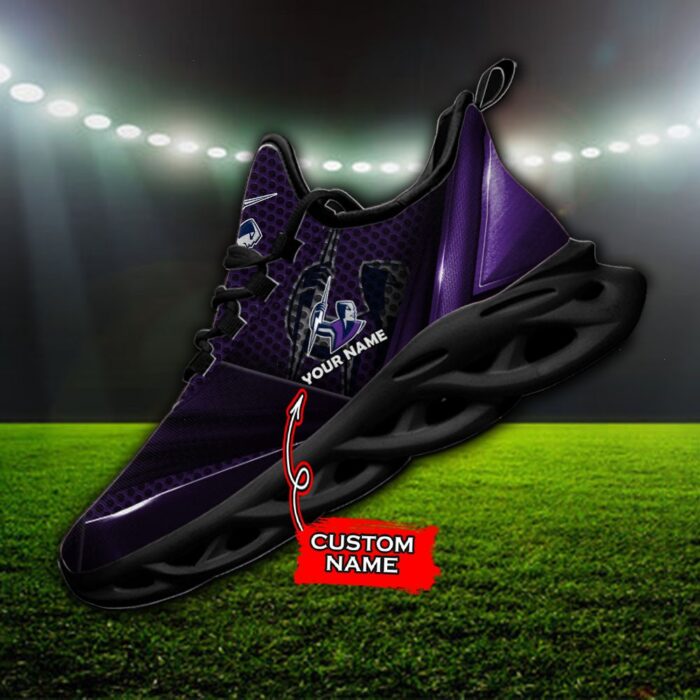 NRL Melbourne Storm Custom Name Max Soul Sneaker