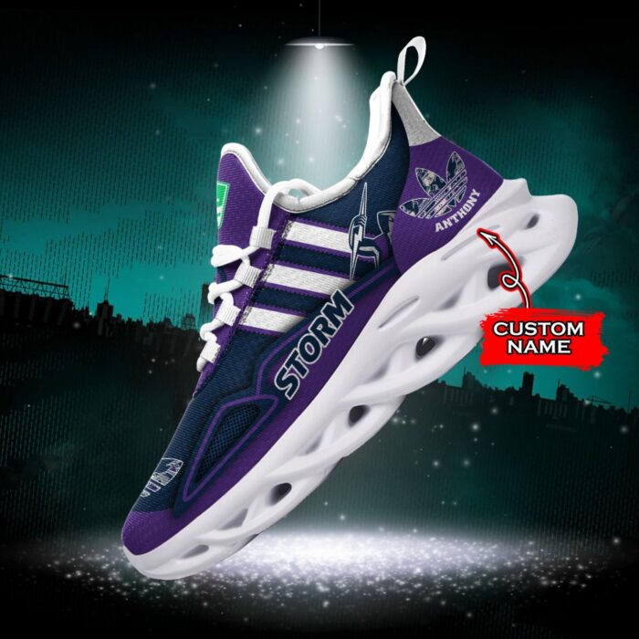 NRL Melbourne Storm Max Soul Sneaker Adidas 34 M12HTN3250