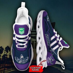 NRL Melbourne Storm Max Soul Sneaker Adidas 34 M12HTN3250