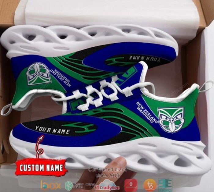 NRL New Zealand Warriors Custom Name Max Soul Shoes V4