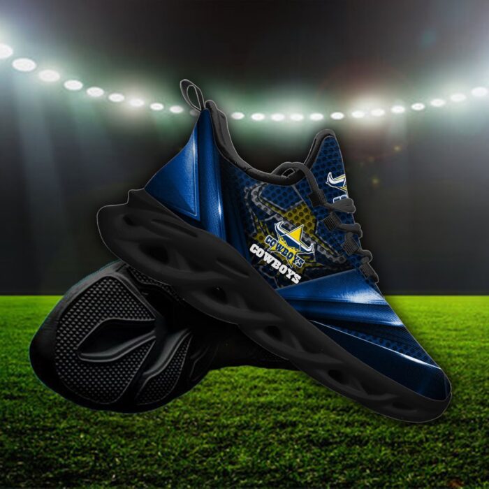 NRL North Queensland Cowboys Custom Name Max Soul Sneaker