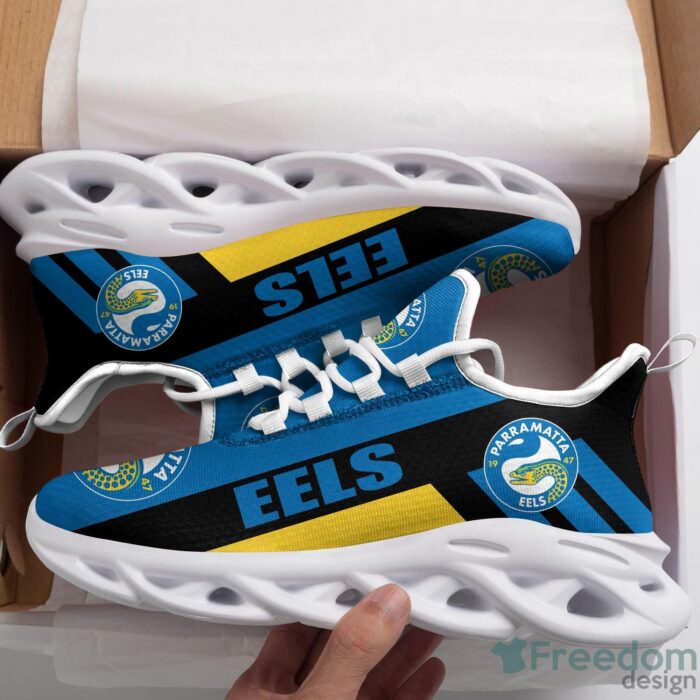 NRL Parramatta Eels Blue Black Max Soul Shoes V6