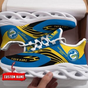 NRL Parramatta Eels Custom Name Max Soul Shoes V5