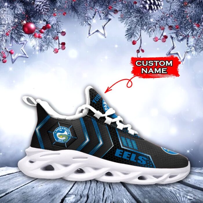 NRL Parramatta Eels Max Soul Sneaker Custom Name D06