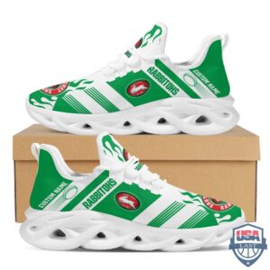 NRL South Sydney Rabbitohs Custom Name Max Soul Shoes V7