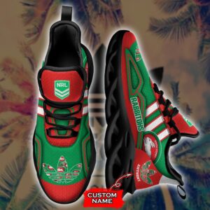 NRL South Sydney Rabbitohs Max Soul Sneaker Adidas 34 M12HTN3256