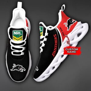 NRL South Sydney Rabbitohs Max Soul Sneaker Custom Name C56