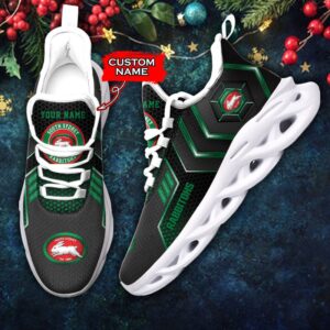 NRL South Sydney Rabbitohs Max Soul Sneaker Custom Name D08