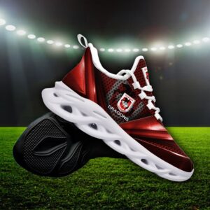 NRL St. George Illawarra Dragons Custom Name Max Soul Sneaker