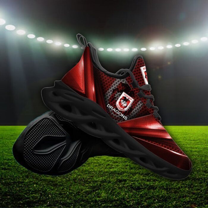 NRL St. George Illawarra Dragons Custom Name Max Soul Sneaker