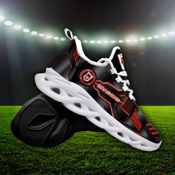 NRL St. George Illawarra Dragons Custom Name Max Soul Sneaker 81