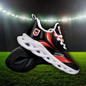 NRL St. George Illawarra Dragons Custom Name Max Soul Sneaker 84